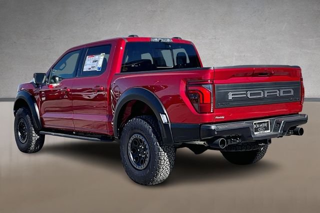 New 2025 Rapid Red Metallic Tinted Clearcoat Ford Raptor image 3