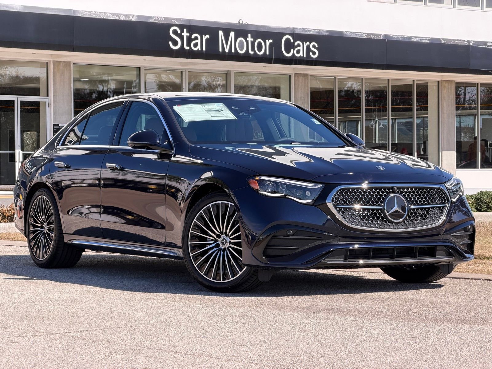 New 2026 Nautical Blue Metallic Mercedes-Benz E 350 image 1