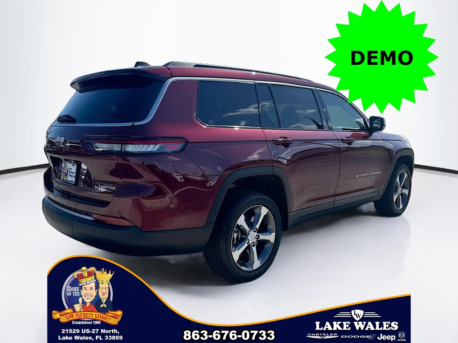New 2026 Velvet Red Pearl-Coat Exterior Paint Jeep Limited image 6