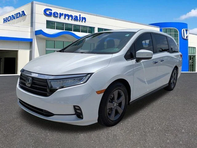 Certified Used 2022 Platinum White Pearl Honda EX image 1