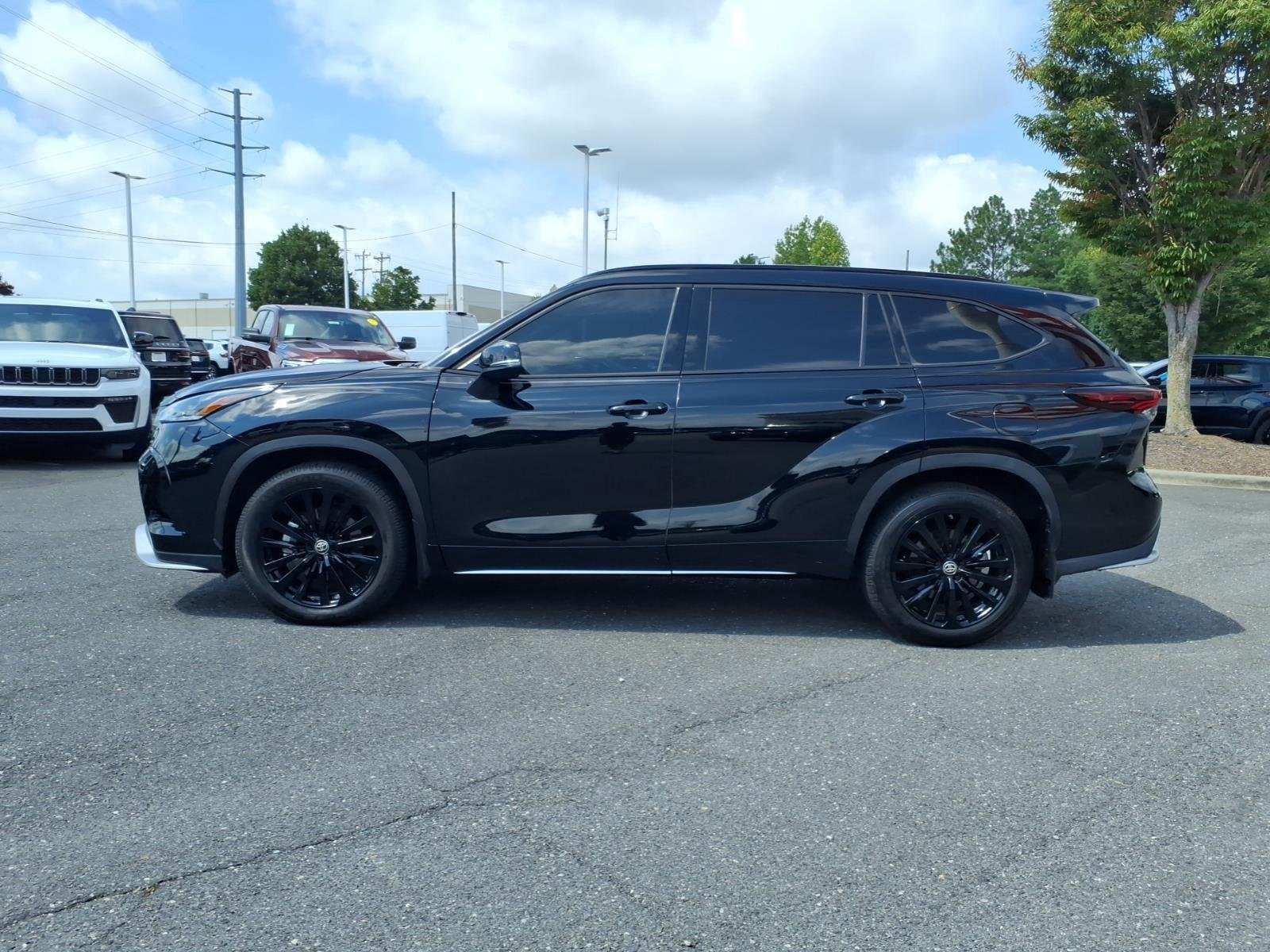Used 2024 Midnight Black Metallic Toyota XSE image 3