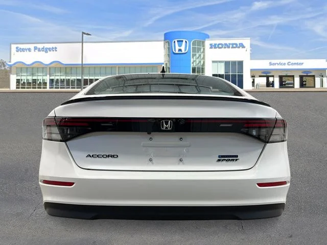 New 2026 Platinum White Pearl Honda Sport image 5