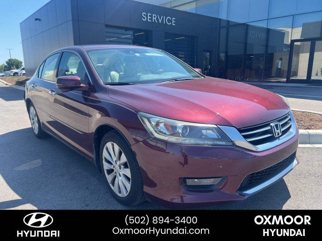 Used 2015 Basque Red Pearl II Honda EX-L image 1