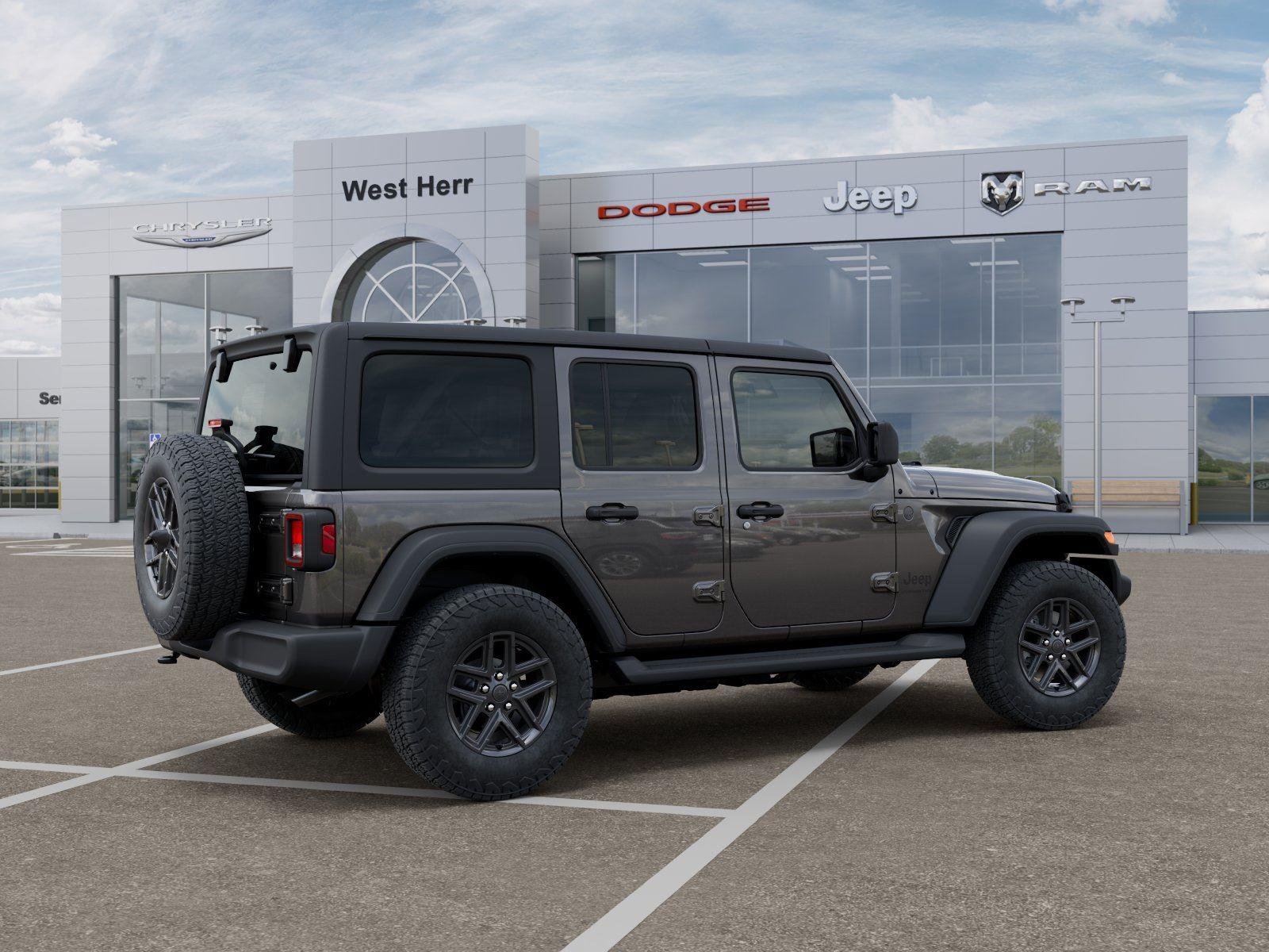 New 2026 Granite Crystal Metallic Clear-Coat Exterior Paint Jeep Sport S image 4