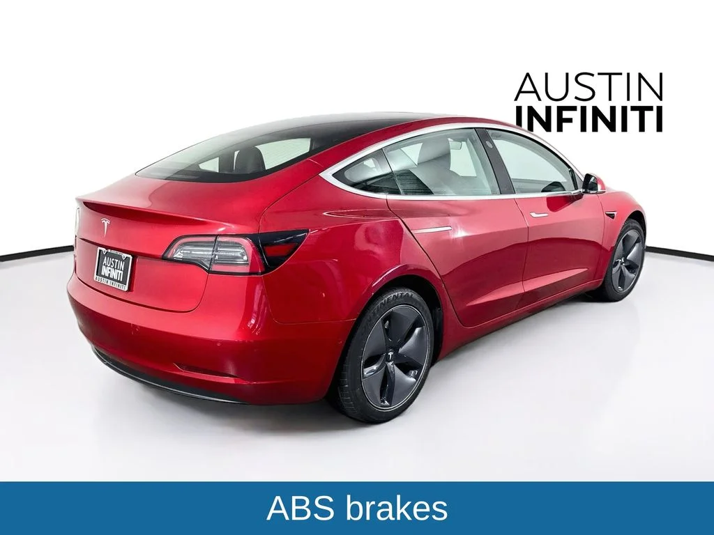 Used 2020 Red Tesla Standard image 7