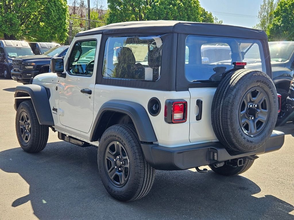 New 2026 Bright White Clear-Coat Exterior Paint Jeep Sport image 5