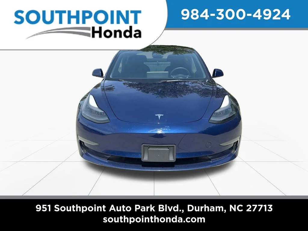 Used 2023 Deep Blue Metallic Tesla Base image 2