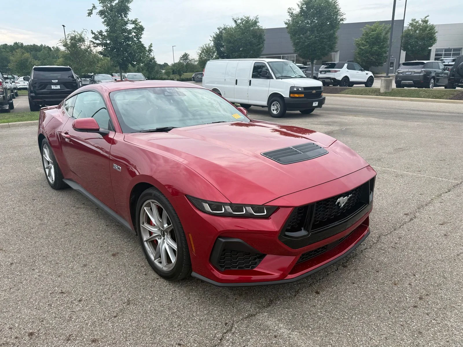Used 2024 Red Ford  image 3
