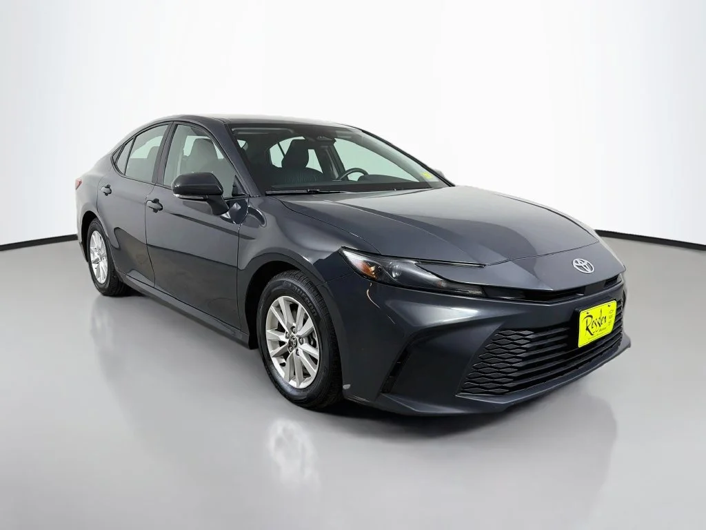 Certified Used 2025 Black Toyota LE image 4