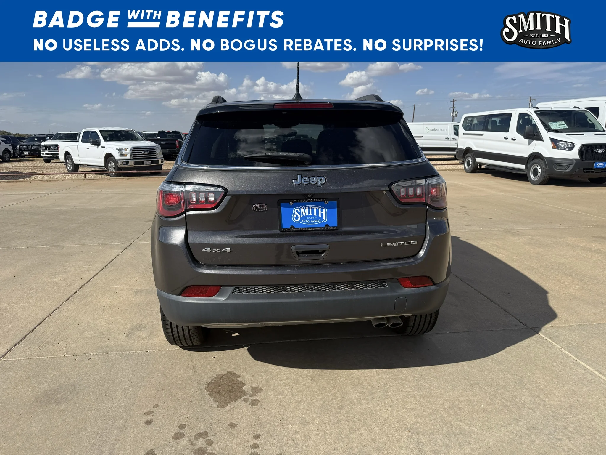 Used 2018 Black Clearcoat Jeep Limited image 7