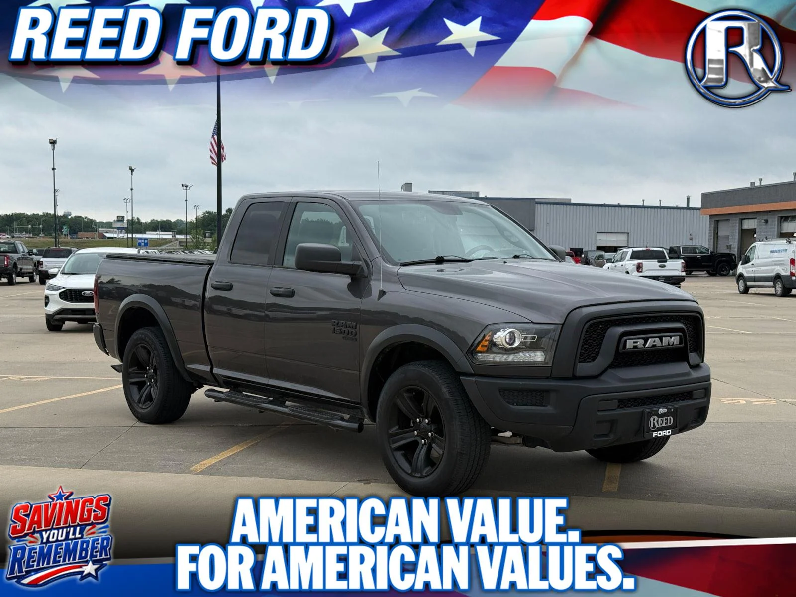 2021 RAM 1500 Classic Warlock 4x4 Quad Cab 6'4's photo