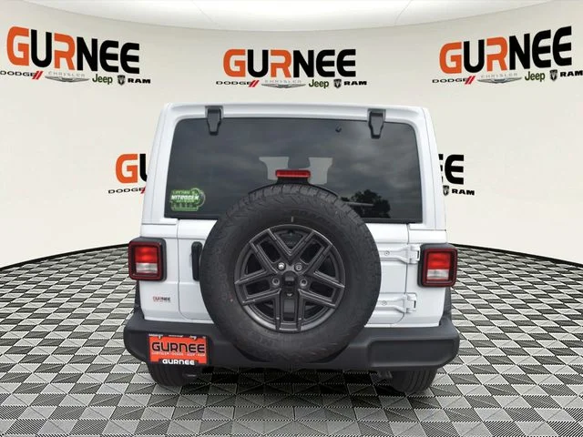 New 2027 Bright White Clearcoat Jeep Sport S image 4