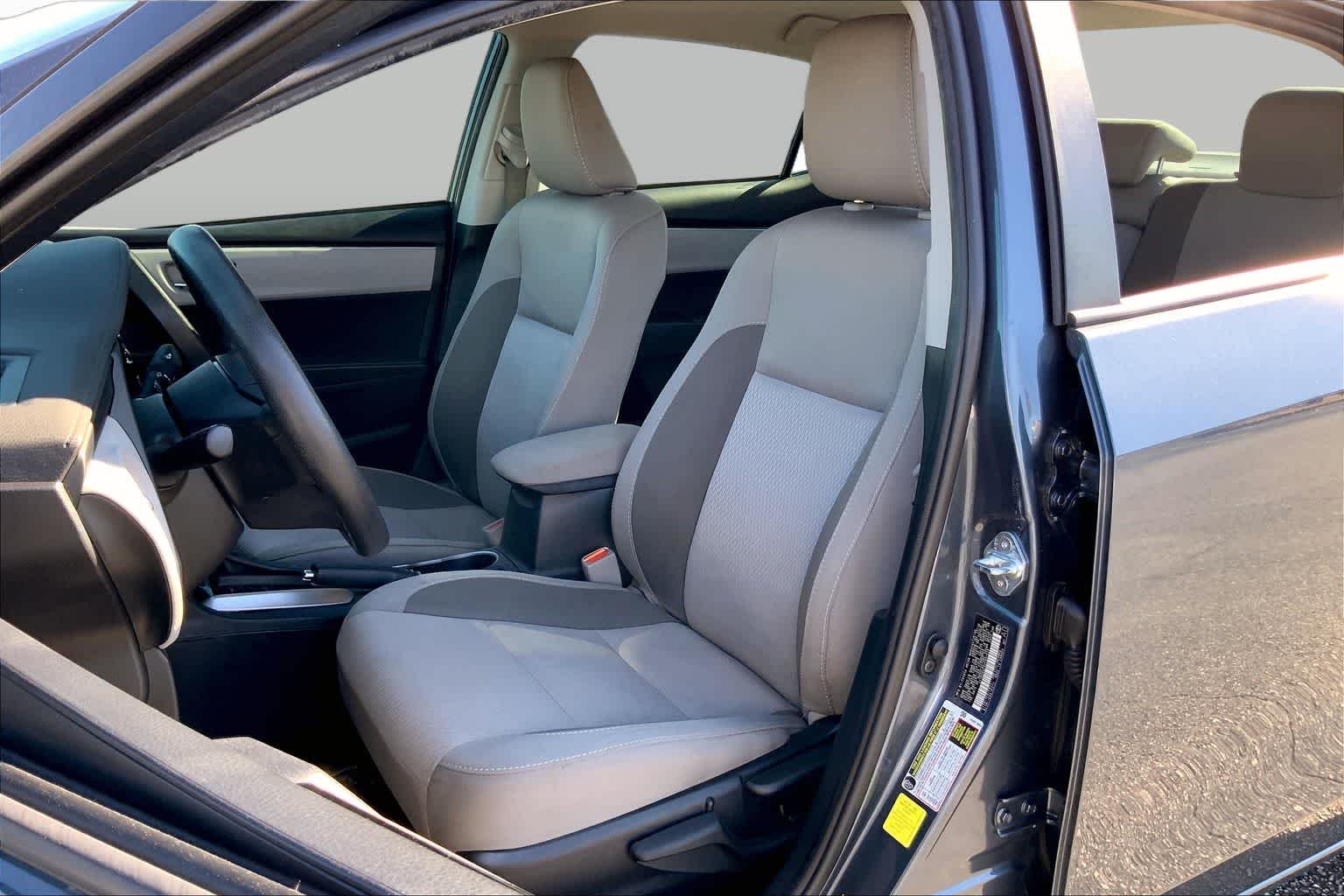 Used 2017 Slate Metallic Toyota LE image 7