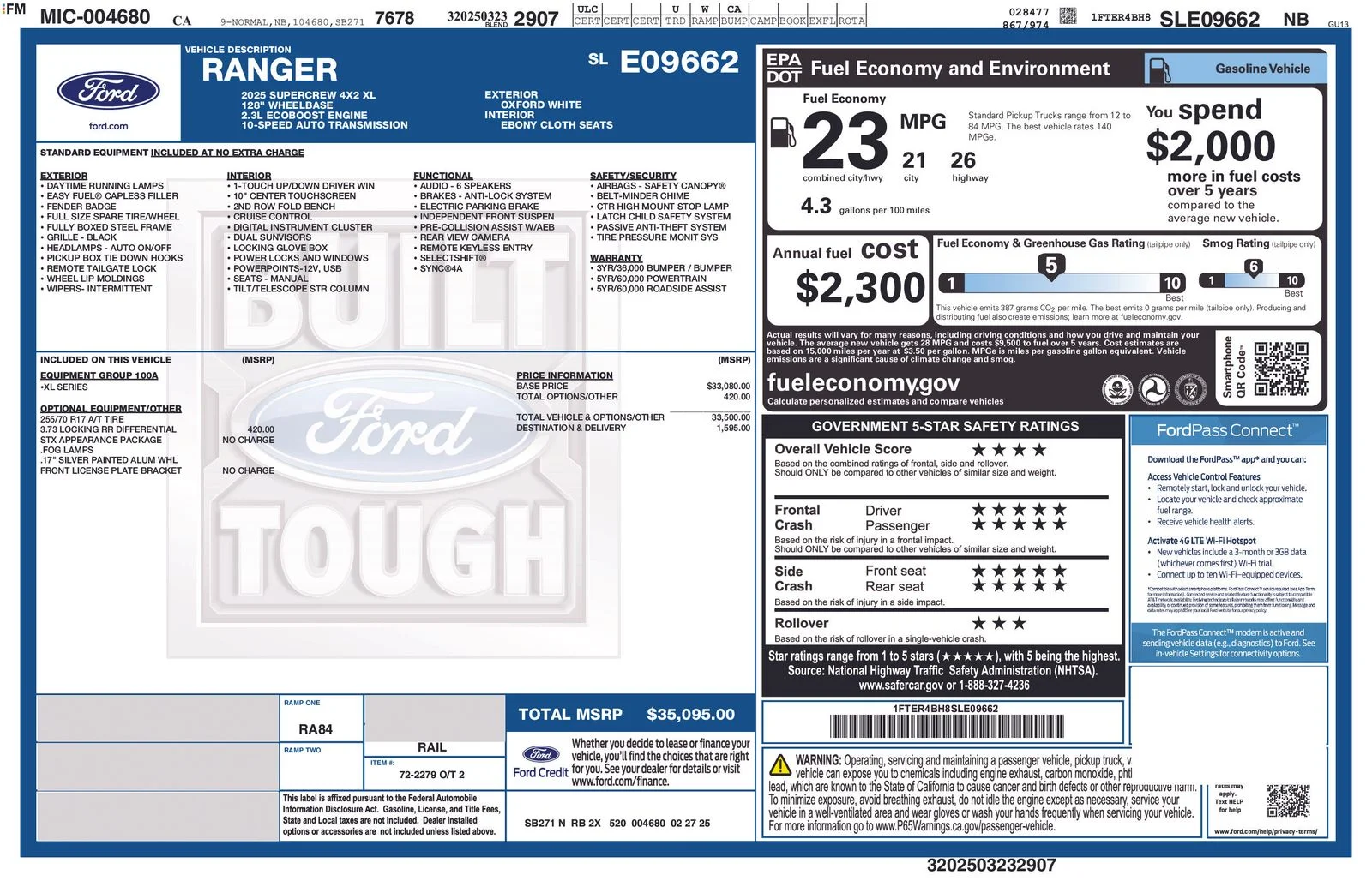 2025 Ford Ranger XL - Photo 36