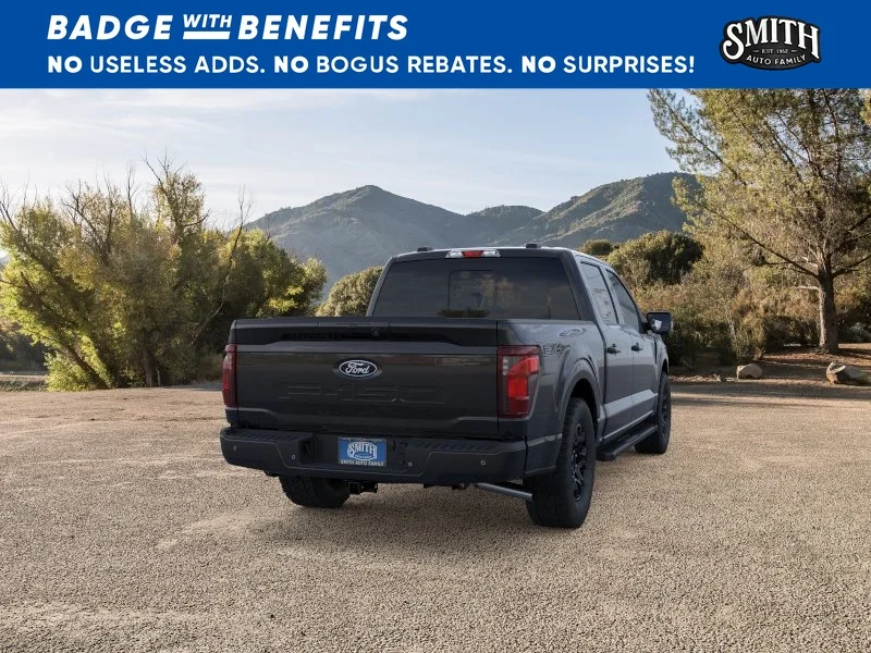 New 2025 Agate Black Metallic Ford XLT image 9