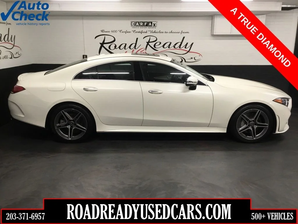 Used 2019 White Mercedes-Benz CLS 450 image 1