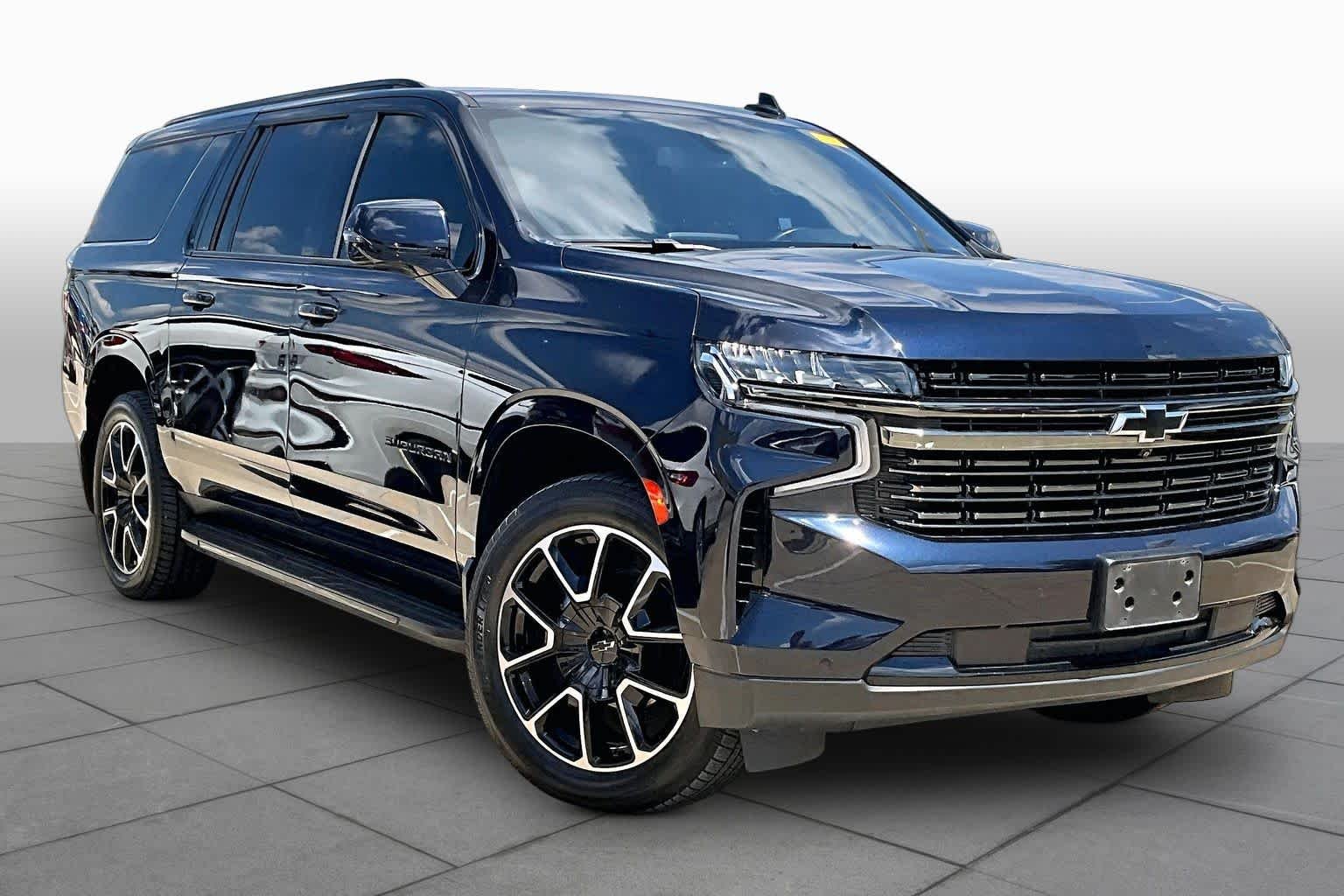 Used 2021 Midnight Blue Metallic Chevrolet RST image 3