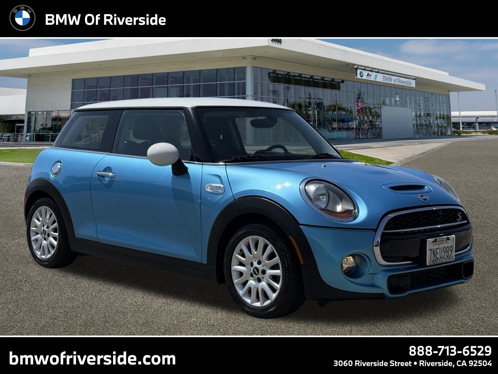 Used 2016 Blue MINI Base image 1