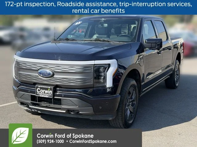 Certified Used 2023 Antimatter Blue Metallic Ford Lariat image 6