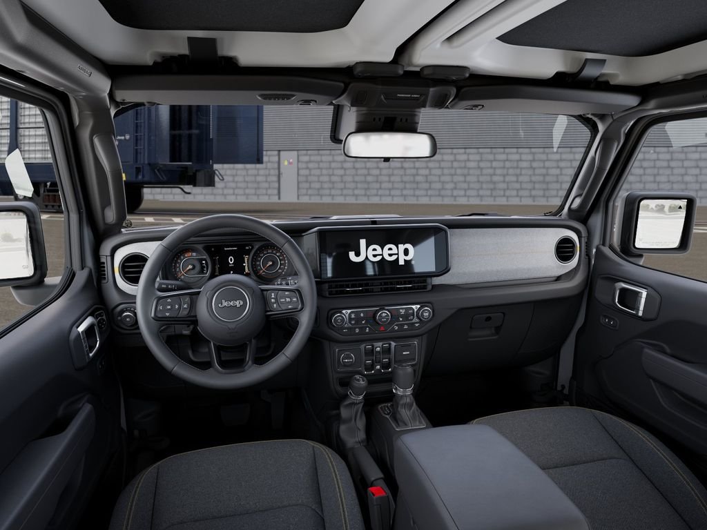 New 2026 Bright White Clear-Coat Exterior Paint Jeep Sport S image 14