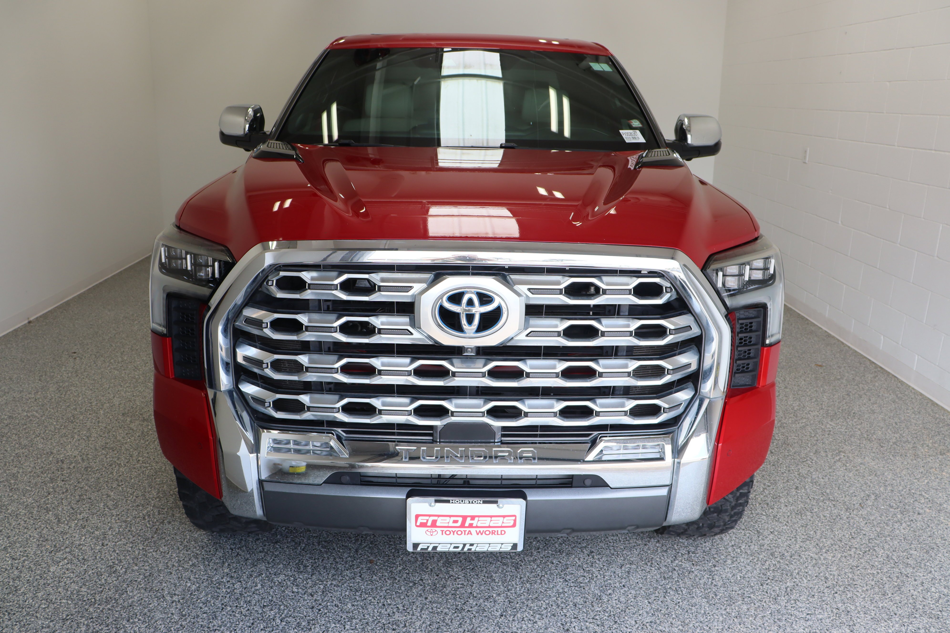 Used 2023 Supersonic Red Toyota 1794 Edition Hybrid 3.4T image 3