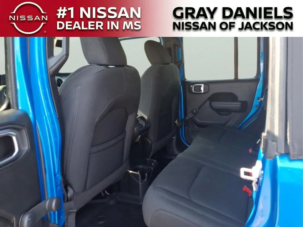 Used 2022 Blue Jeep Unlimited Willys image 27