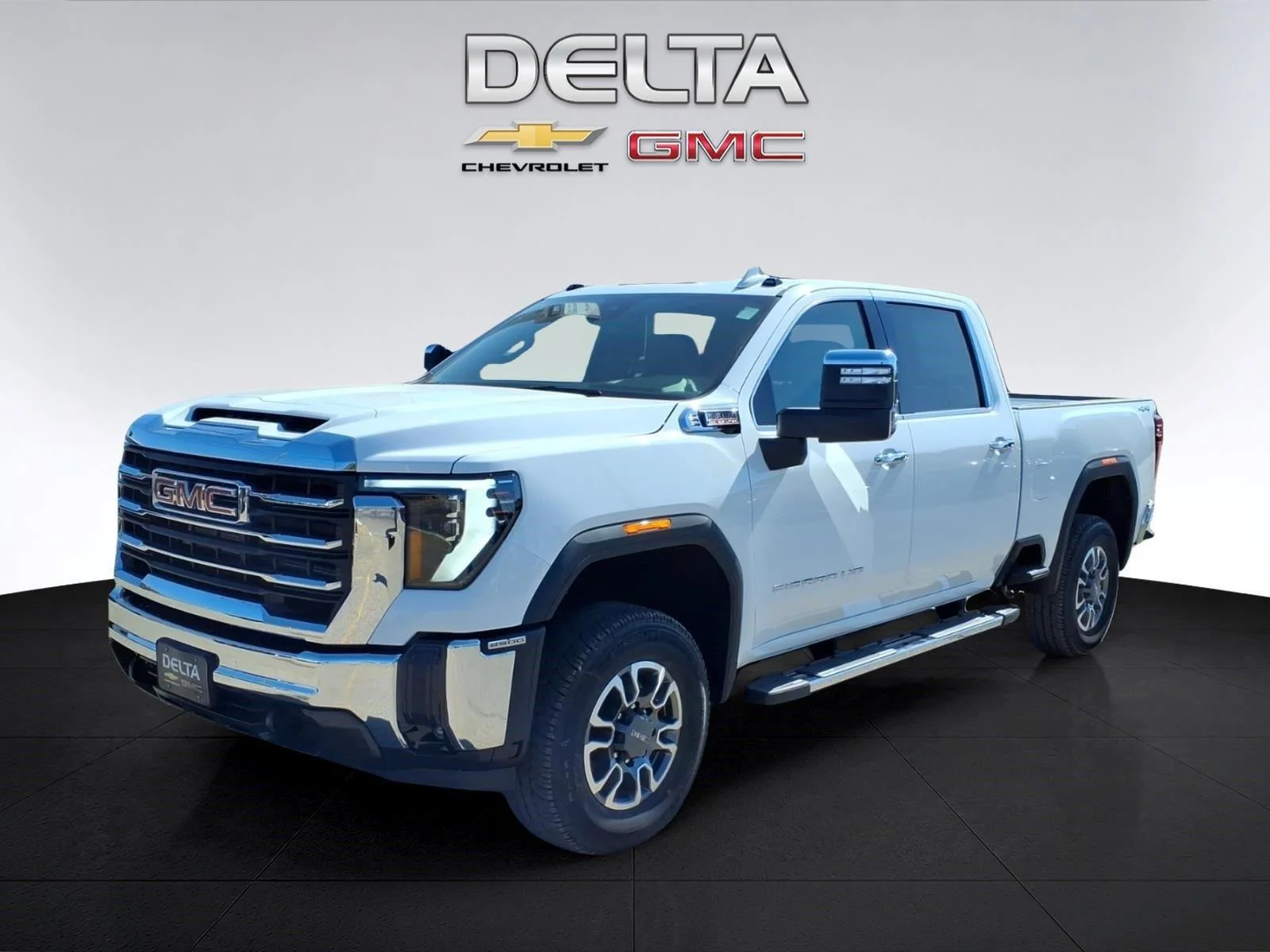 New 2026 Summit White GMC SLT image 1