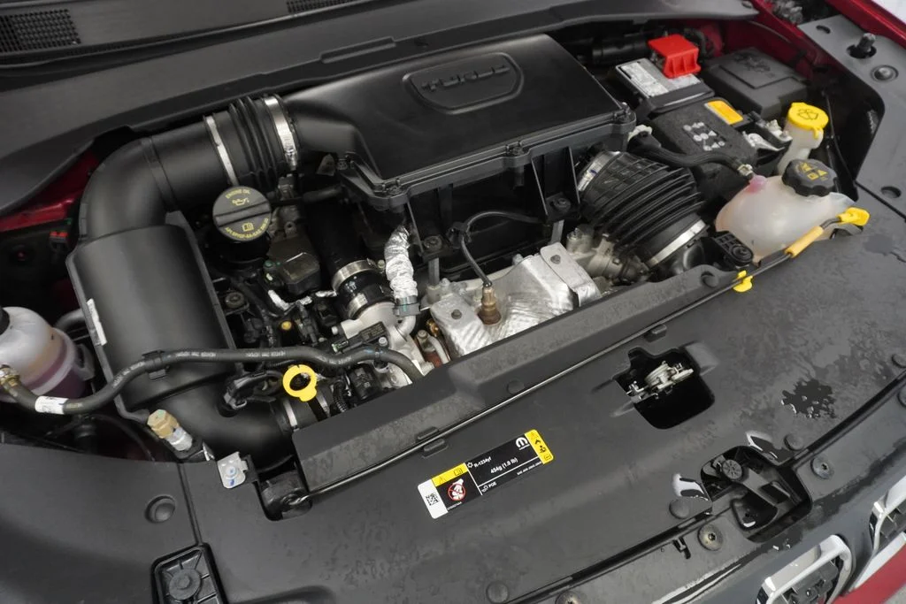 Certified Used 2025 Red Jeep Latitude image 49