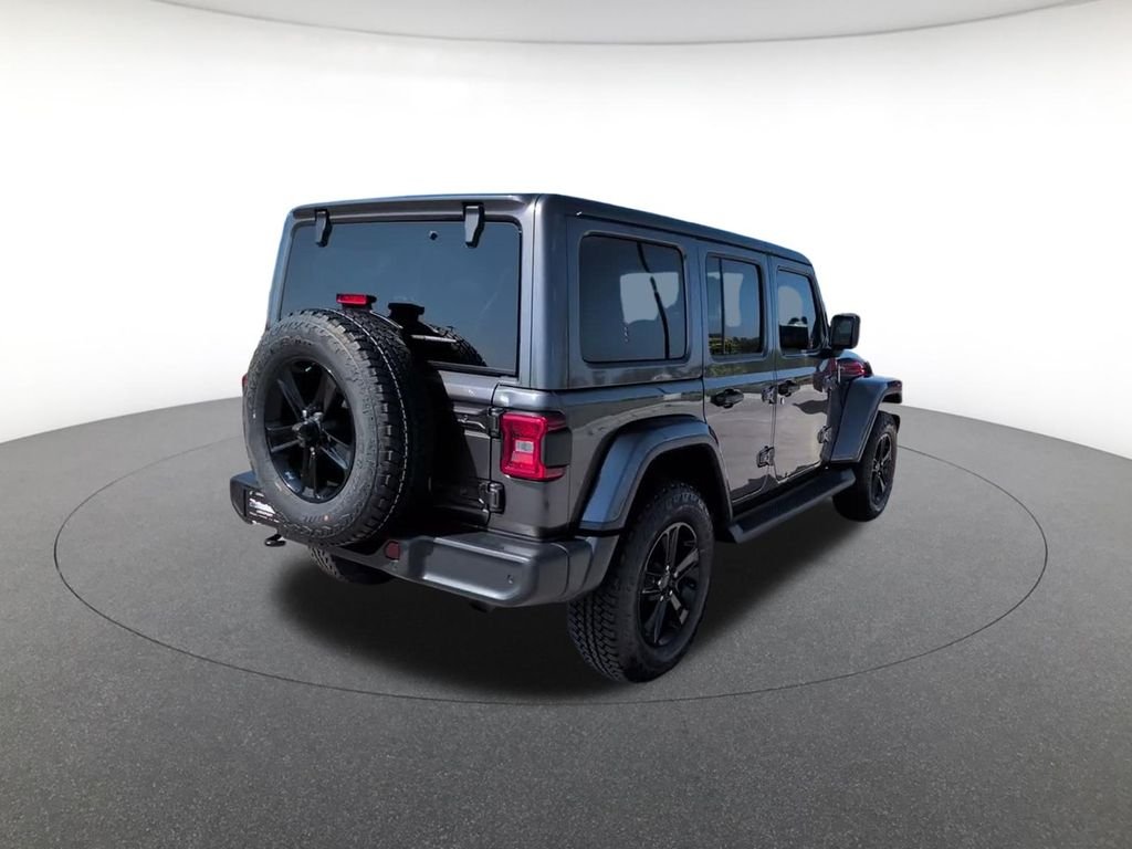 Certified Used 2021 Gray Jeep Unlimited Sahara Altitude image 5