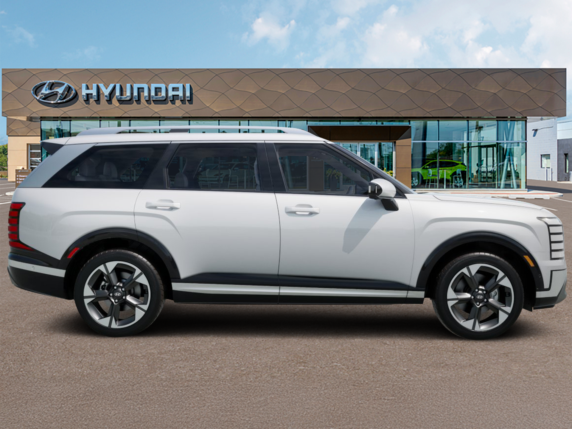 New 2027 Creamy White Pearl Hyundai Limited 7P image 6