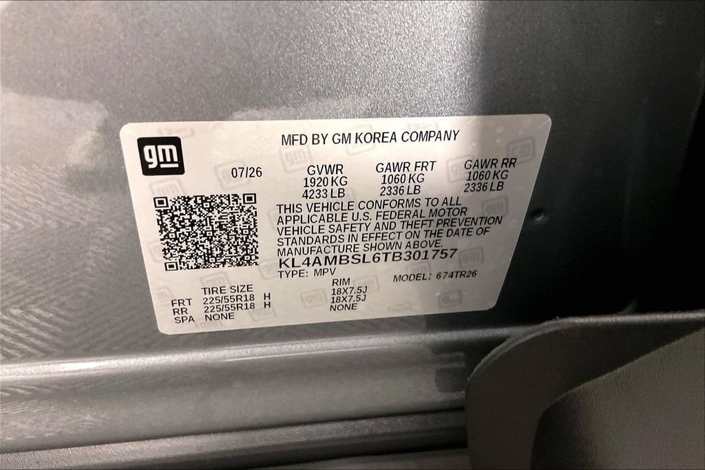 New 2026 Moonstone Gray Metallic Buick Preferred image 9