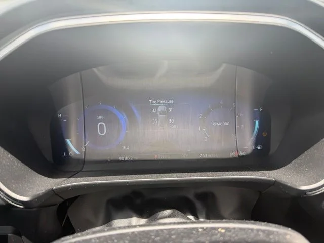 Used 2022 Blue Ford Titanium image 7
