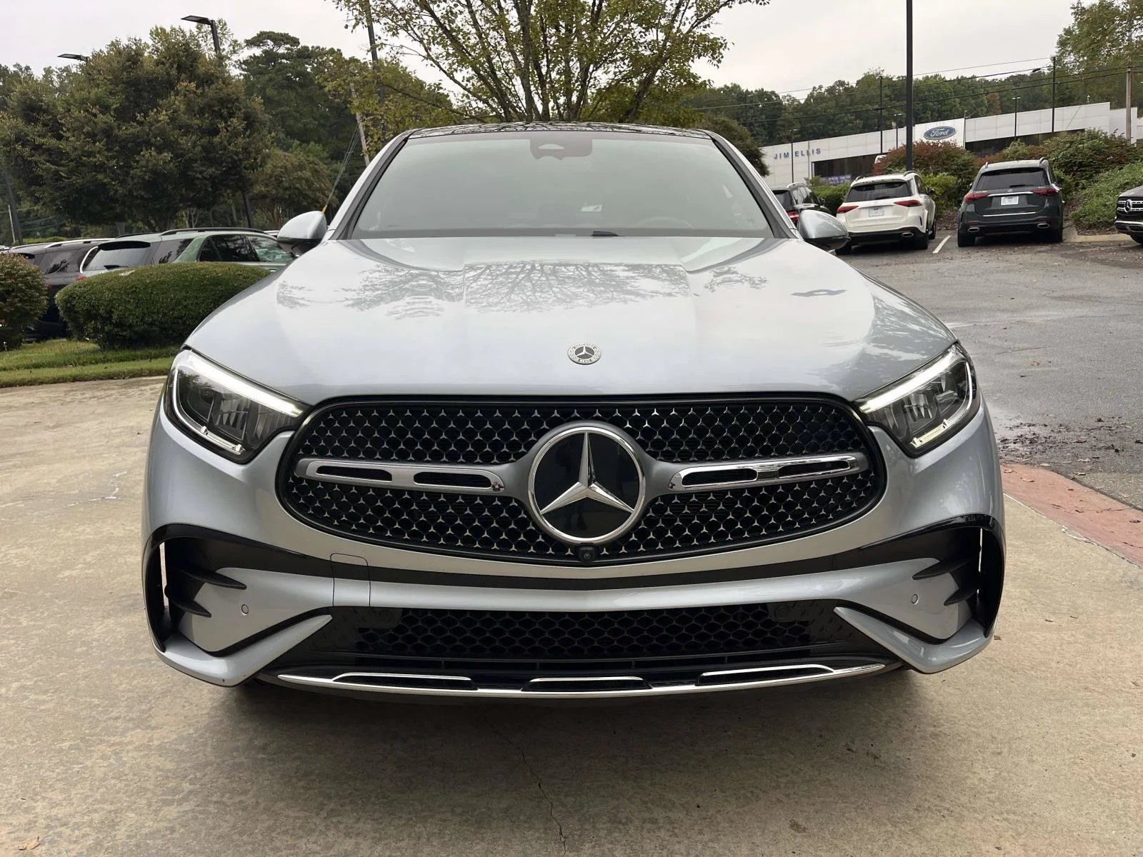 Certified Used 2026 Cirrus Silver Metallic Mercedes-Benz GLC 300 4MATIC® Coupe image 4