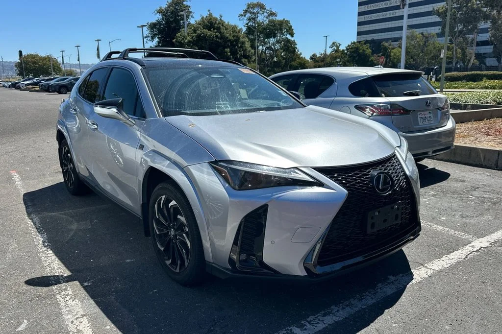 Used 2025 Silver Lexus 300h F SPORT Design image 2