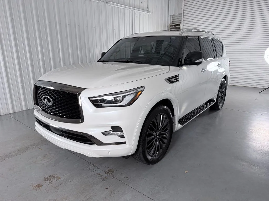 Certified Used White 2024 INFINITI QX80 in Mobile, AL | VIN