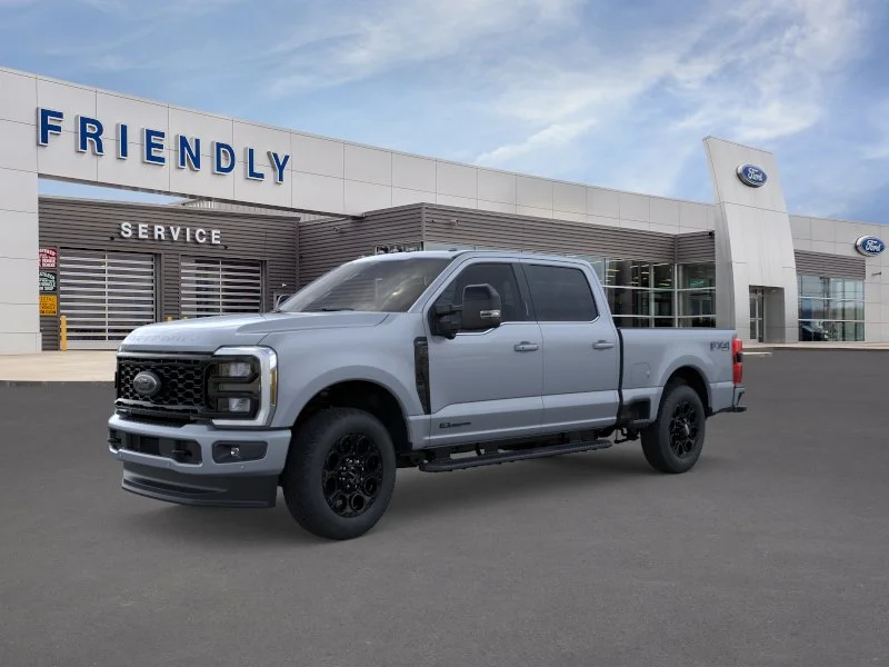 New 2026 Glacier Gray Metallic Tri-Coat Ford F-350® Lariat® image 1