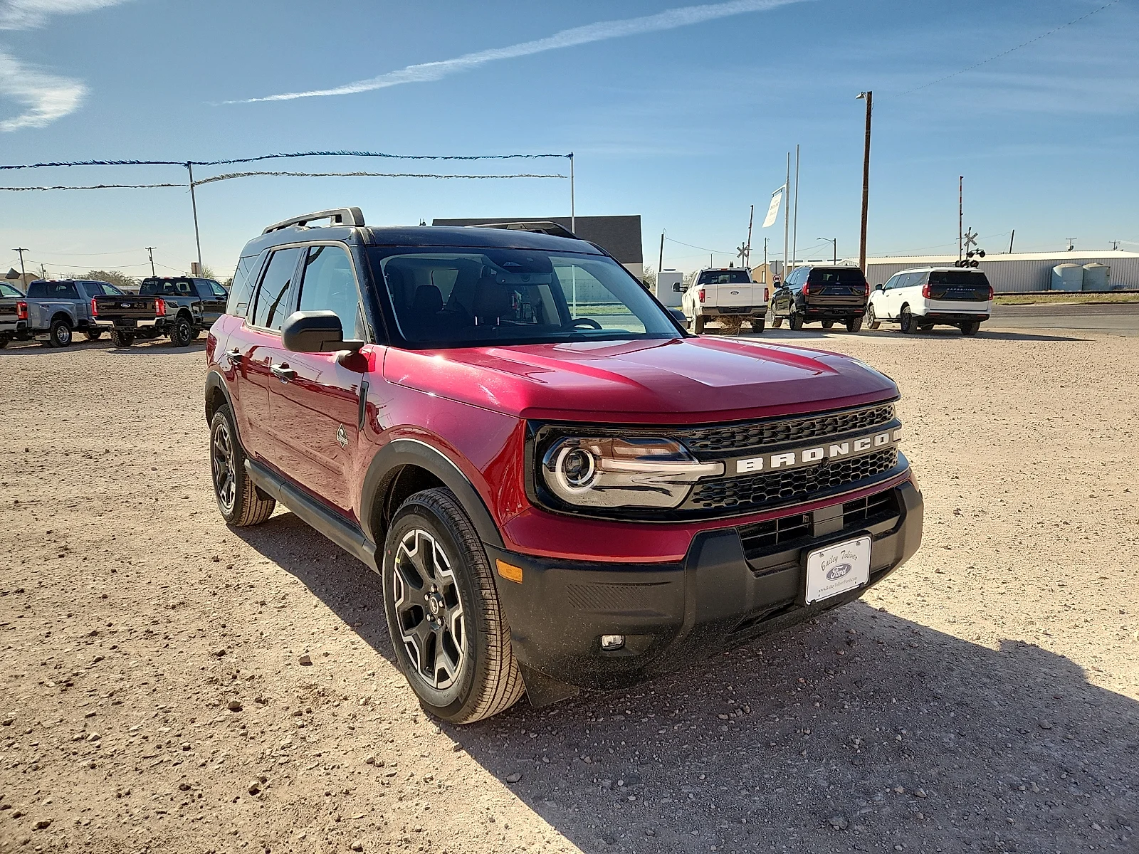New 2026 Ruby Red Metallic Tinted Clearcoat Ford Outer Banks® image 1