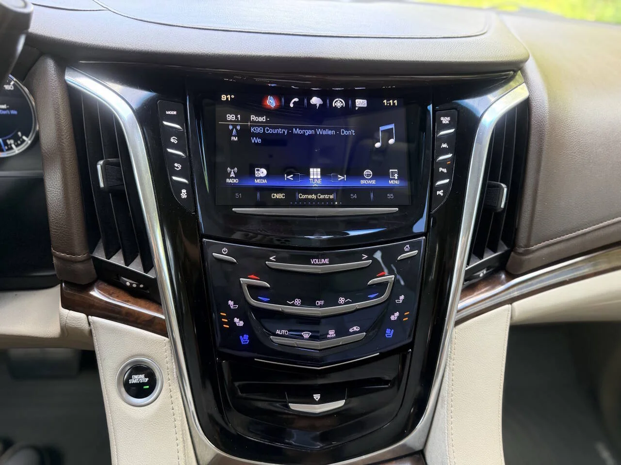 Used 2017 Tan Cadillac Premium Luxury 4x4 4dr SUV image 26
