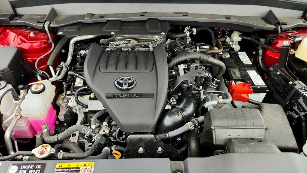 Used 2024 Ruby Flare Pearl Toyota Hybrid Limited AWD w/ Panoramic View Camera image 26