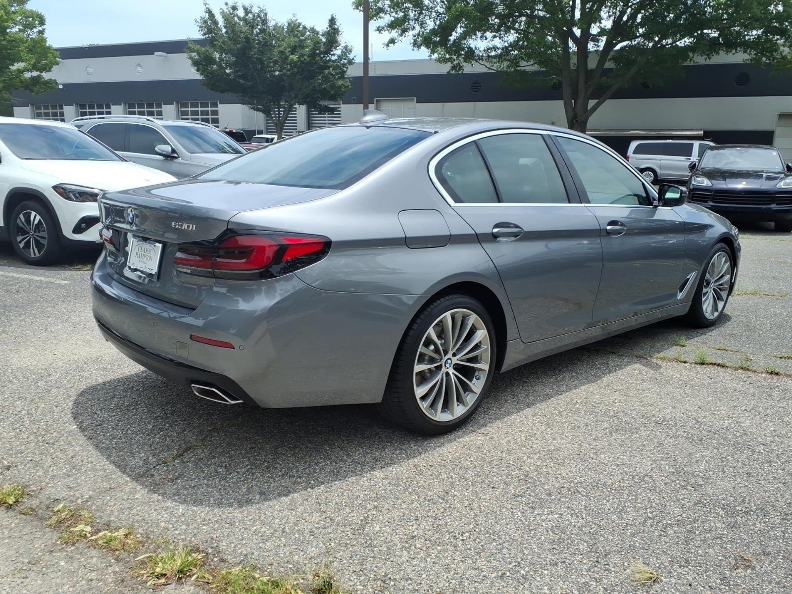 Used 2023 Skyscraper Gray Metallic BMW 530i image 6