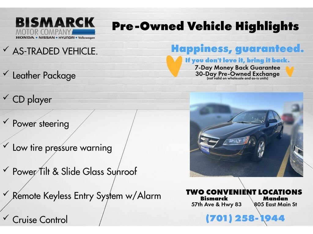 Used 2008 Black Hyundai GLS V6 image 8