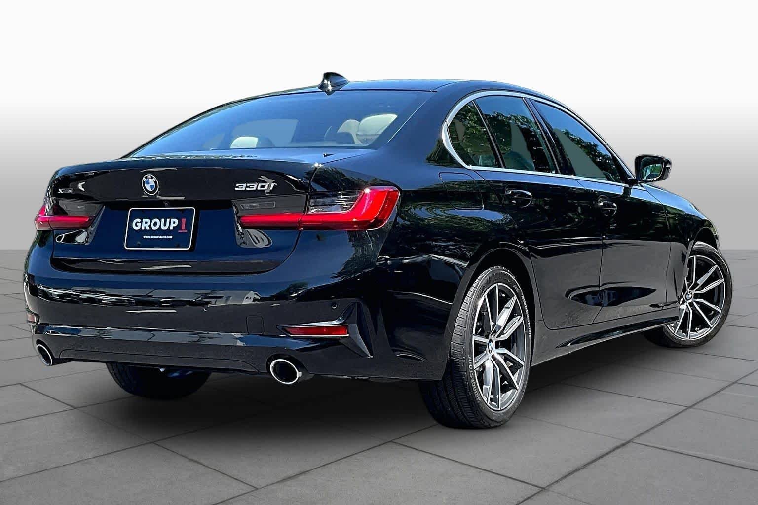 Used 2021 Jet Black BMW 330i xDrive image 12