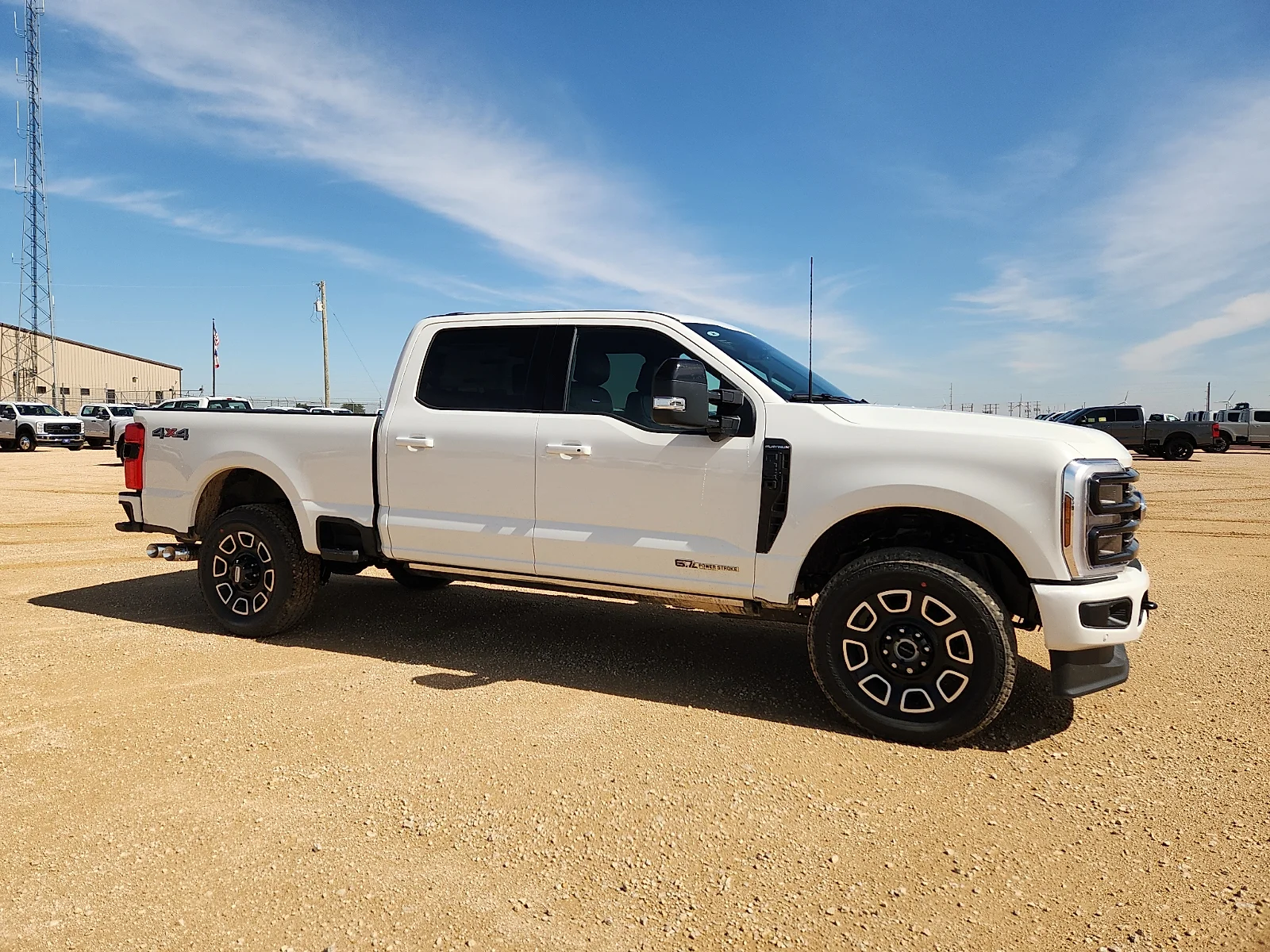 New 2026 Star White Metallic Tri-Coat Ford F-250® Platinum® image 8