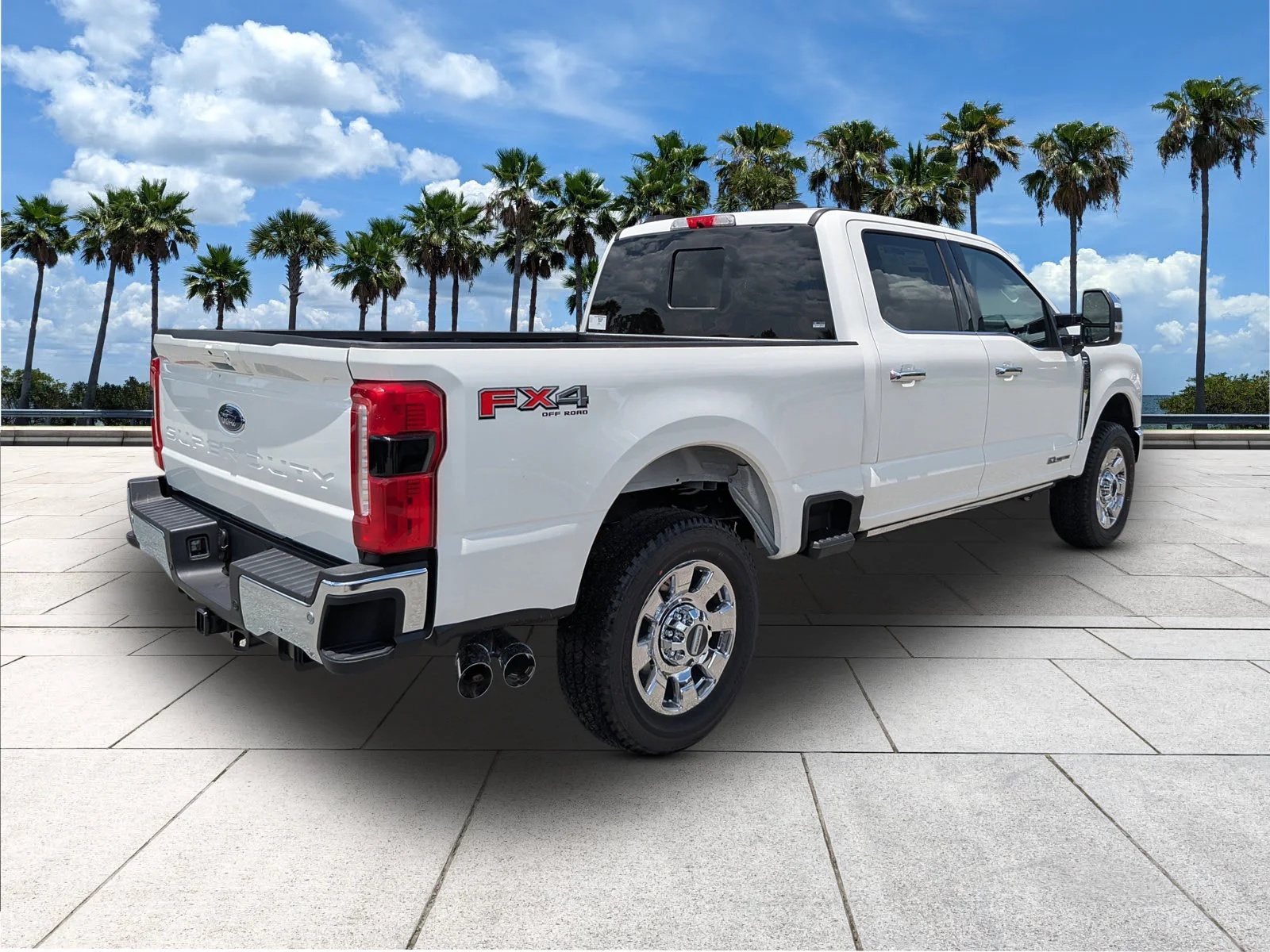 New 2026 Star White Metallic Tri-Coat Ford F-250® Lariat® image 7