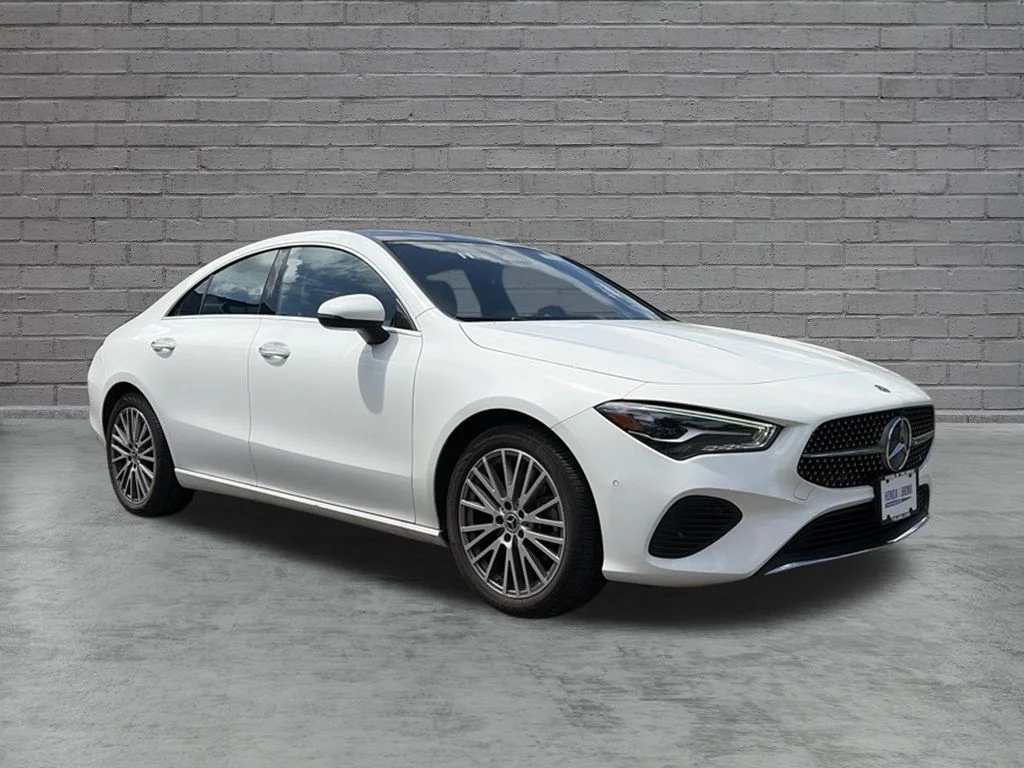 Used 2025 Polar White Mercedes-Benz CLA 250 image 2