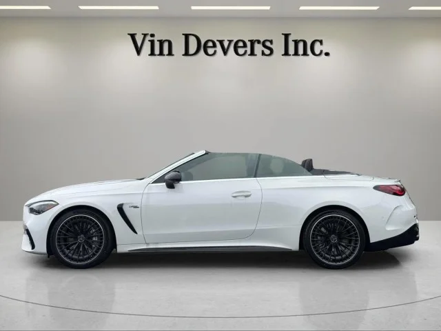 New 2026 MANUFAKTUR Moonlight White Metallic Mercedes-Benz AMG® CLE 53 4MATIC+ Cabriolet image 5