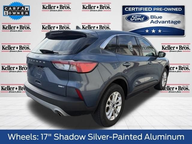 Certified Used 2020 Blue Metallic Ford SE image 7