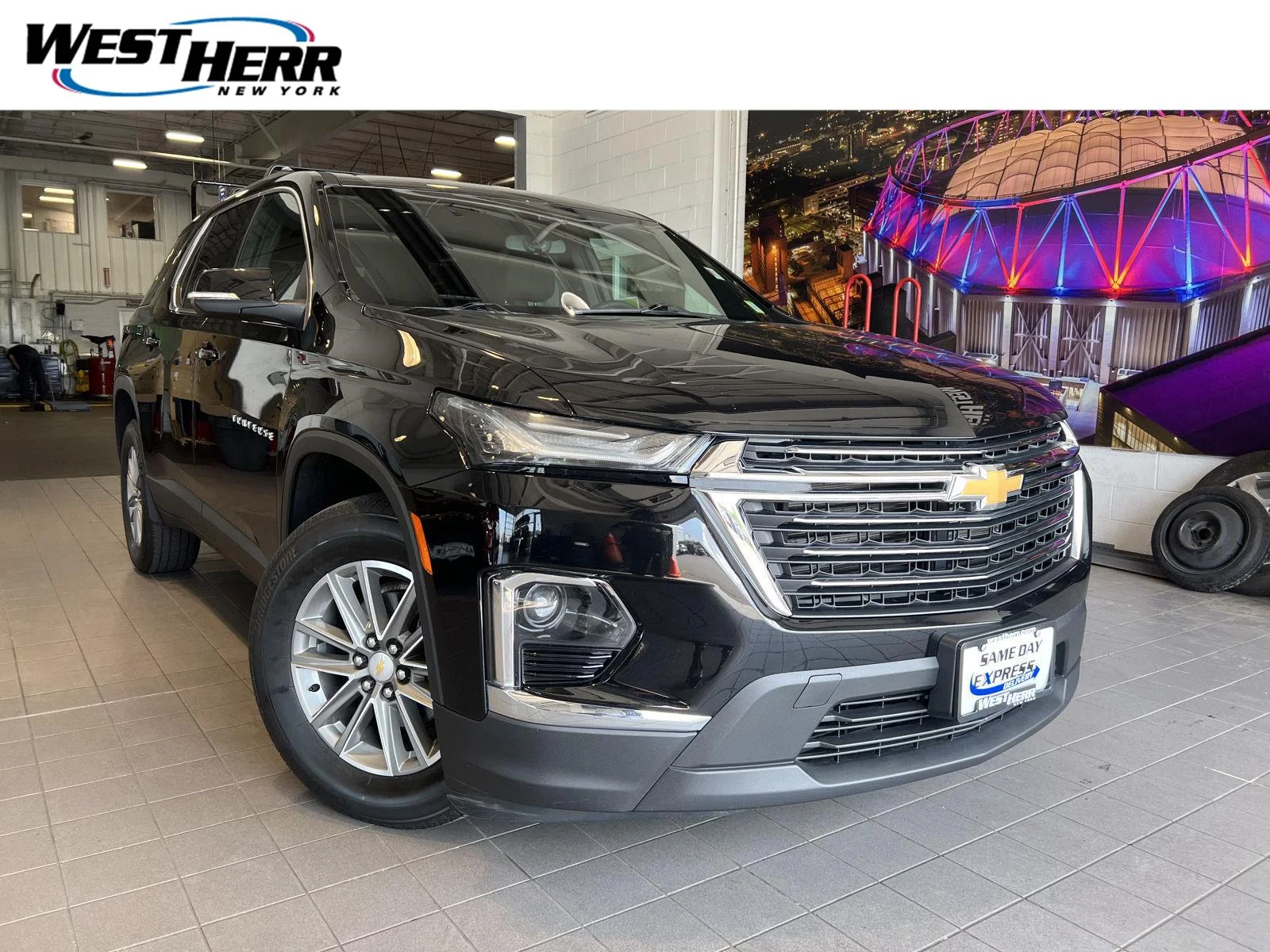 Used 2023 Mosaic Black Metallic Chevrolet LT Cloth image 1