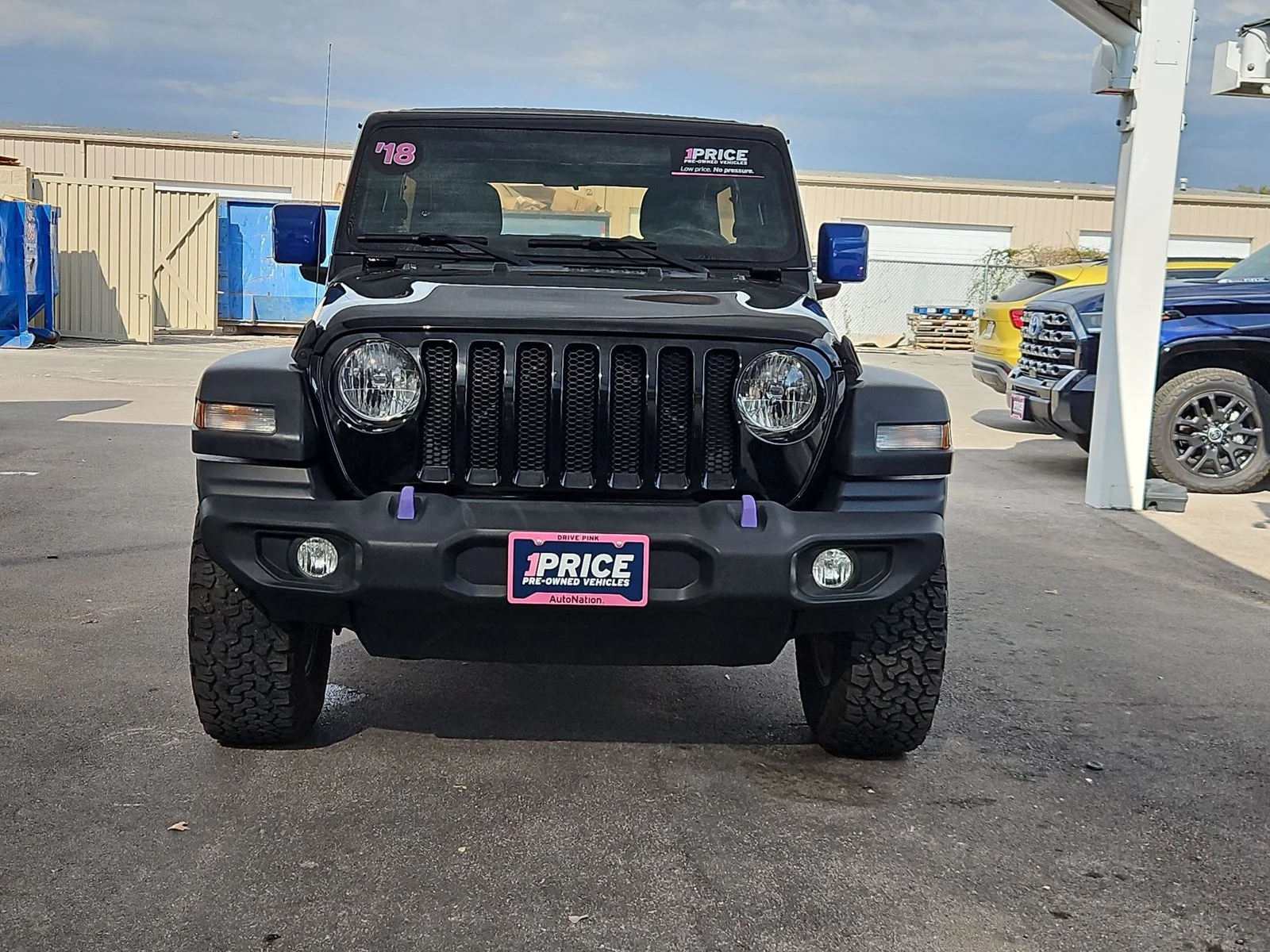 Used 2018 Black Clearcoat Jeep Sport S image 2