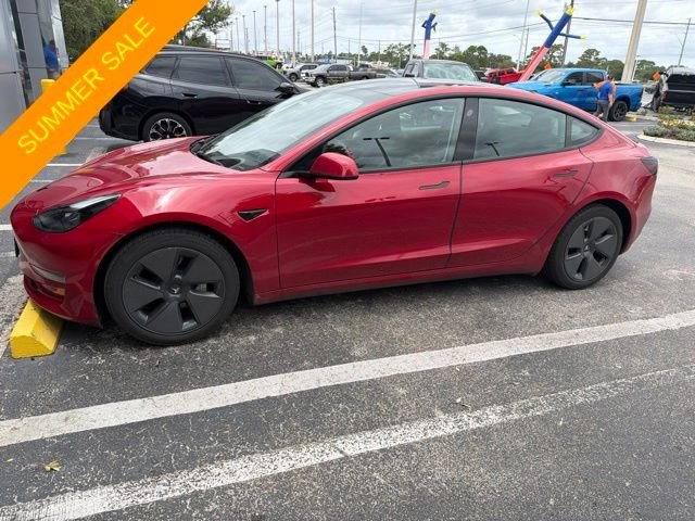 Used 2023 Red Tesla Base image 17